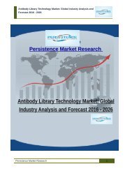 Antibody Library Technology Market: Global Industry Analysis and Forecast 2016 - 2026