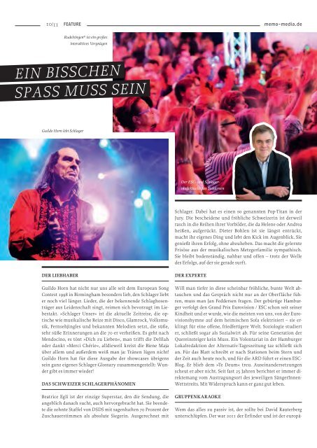 showcases Schlager & Musik (03 / 2016 )