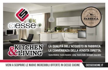 VIENI A SCOPRIRE LE NUOVE INCREDIBILI OFFERTE IN CIESSE CUCINE