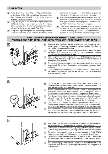 asr 512 hc asr 518 hc cassette-type split system ... - Kälte Bast GmbH