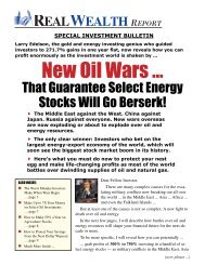 Stock Newsletter Promotion with Oil Theme