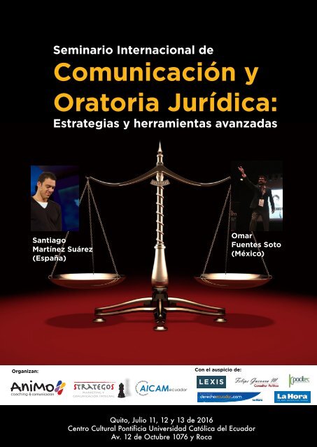 Comunicación y Oratoria Jurídica