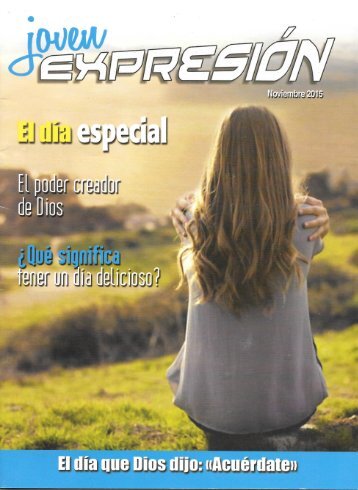 Expresión Jóven Noviembre 2015 - El día especial