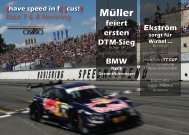 {have speed in f[ ]cus!} DTM 2016 - Norisring Race 7 & 8