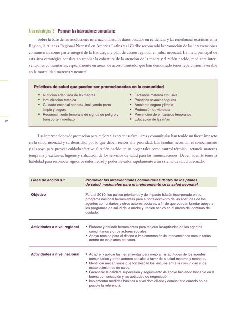 Estrategia y Plan de Acción Regionales sobre la Salud ... - part - usaid