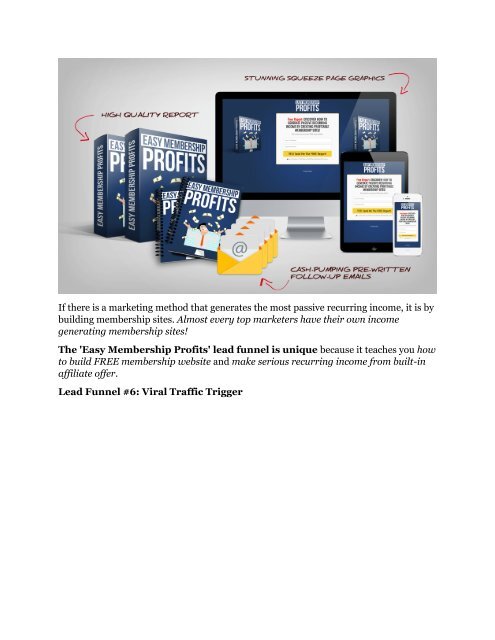 Profit Lead Funnels review and giant bonus with +100 items