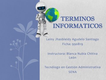 TERMINOS INFORMATICOS