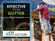 Tips for Effective Gutter Maintenance
