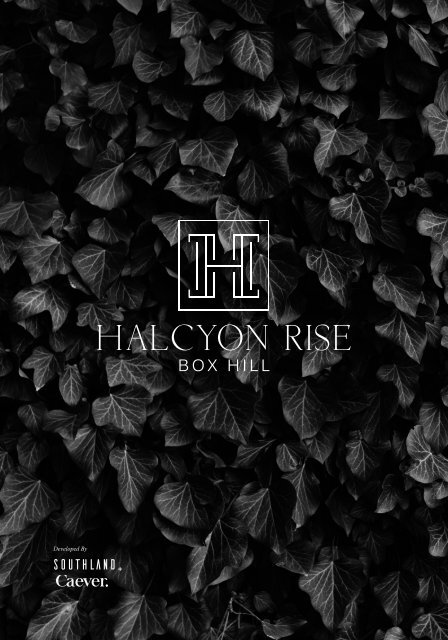 Halcyon Rise Book - email