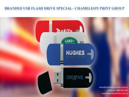Branded USB Flash Drive Special - Chameleon Print Group