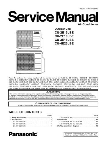 CU-3E18LBE and CU-4E23LBE