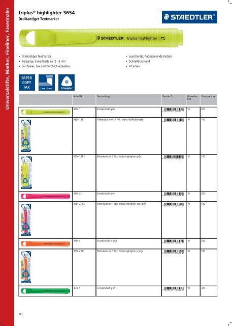 Hauptkatalog STAEDTLER 2016 de