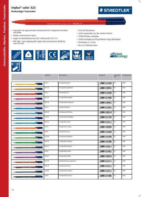 Hauptkatalog STAEDTLER 2016 de