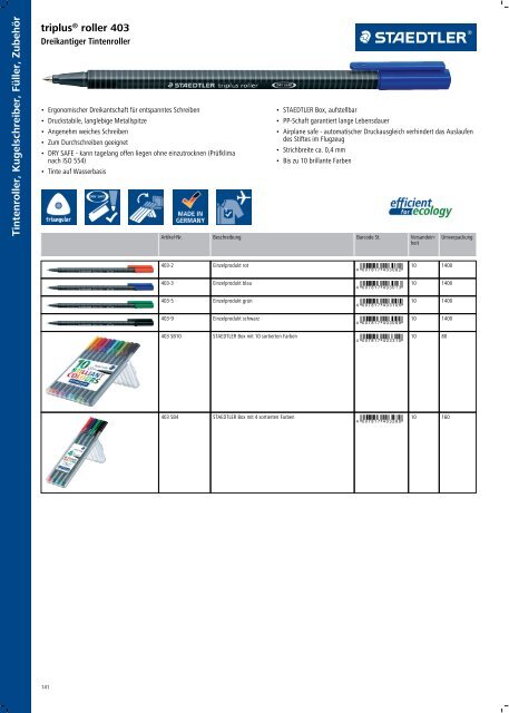 Hauptkatalog STAEDTLER 2016 de