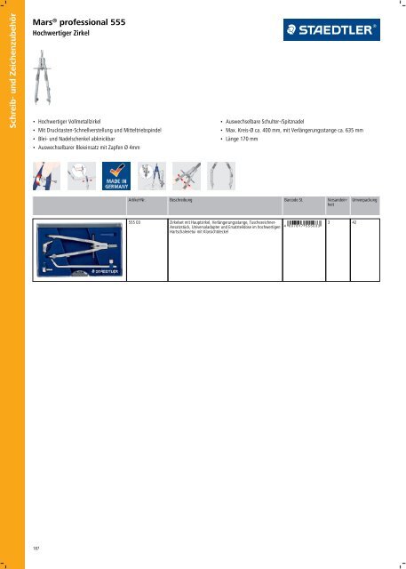 Hauptkatalog STAEDTLER 2016 de