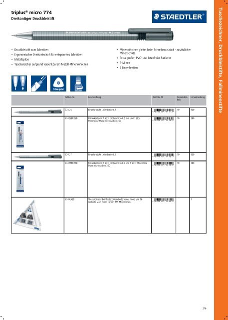 Hauptkatalog STAEDTLER 2016 de