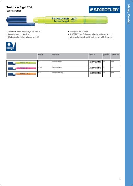 Hauptkatalog STAEDTLER 2016 de