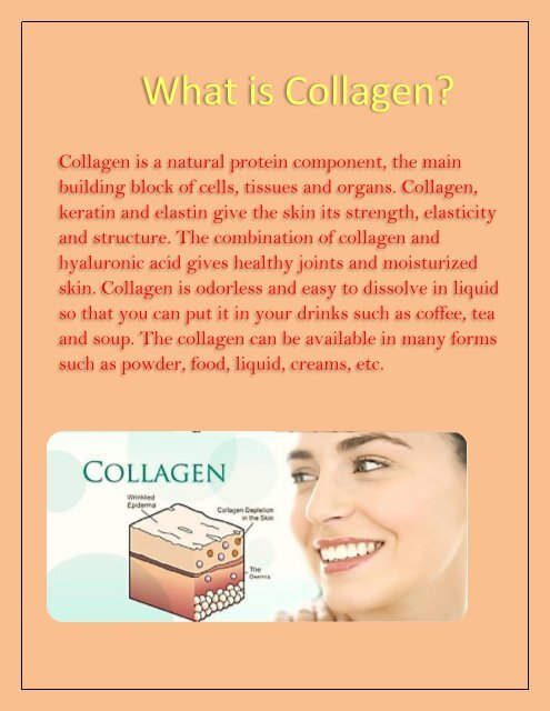 Collagen Drinks and  Beauty Suppliments from Nizona