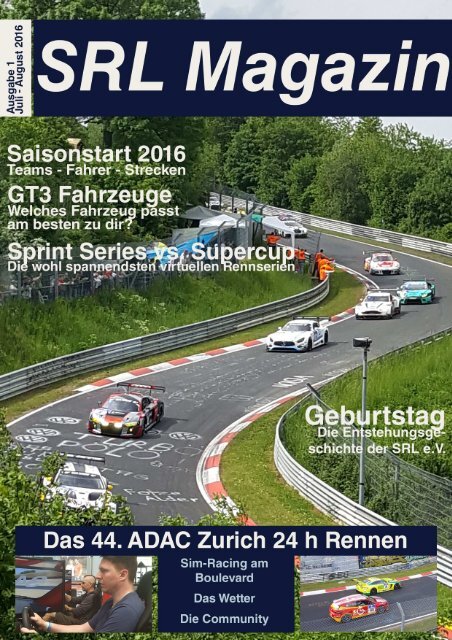 SRL Magazin #1 - Juli / August