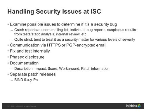 Security Architecture of BIND 9