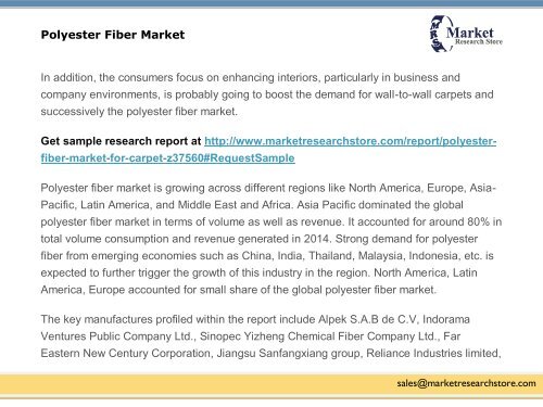 Polyester Fiber Market