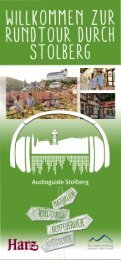 Flyer Audioguide Stolberg