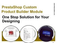 PrestaShop Product Design Module 1