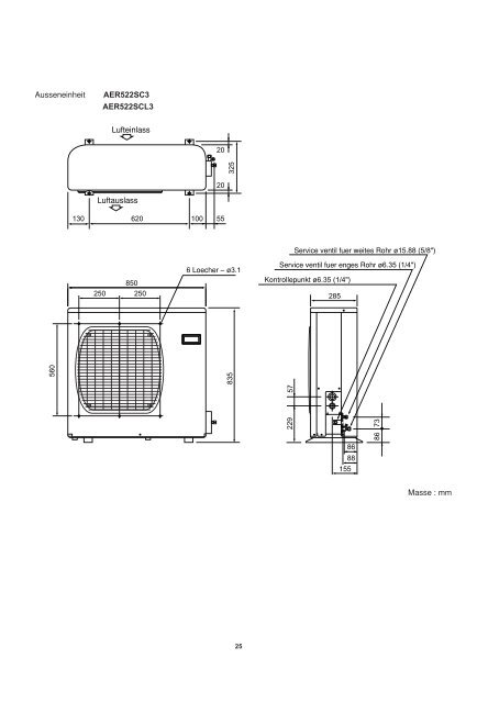 TECHNISCHE DATEN & SERVICE HANDBUCH ... -  Kälte Bast GmbH