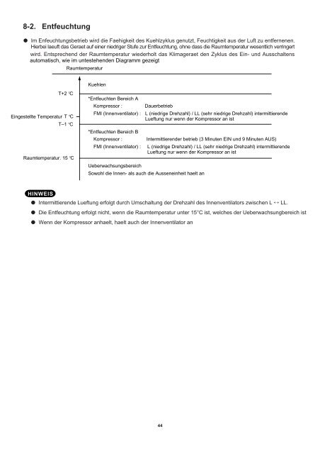 TECHNISCHE DATEN & SERVICE HANDBUCH ... -  Kälte Bast GmbH