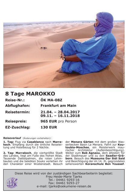 Mitreise Flyer hochkant - akt