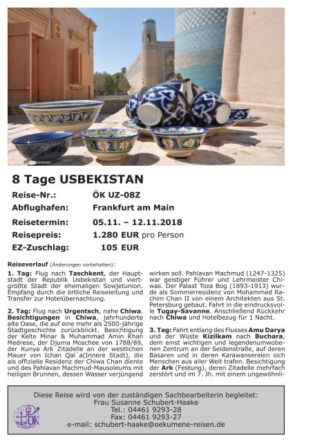 Mitreise Flyer hochkant - akt