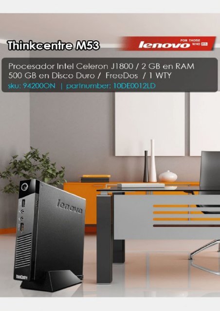 Catalogo Lenovo