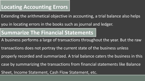 Some Important-to-Know Facts about Trial Balance Accounting