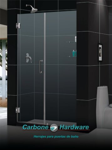 Catálogo Puertas de baños y Hardware para baños