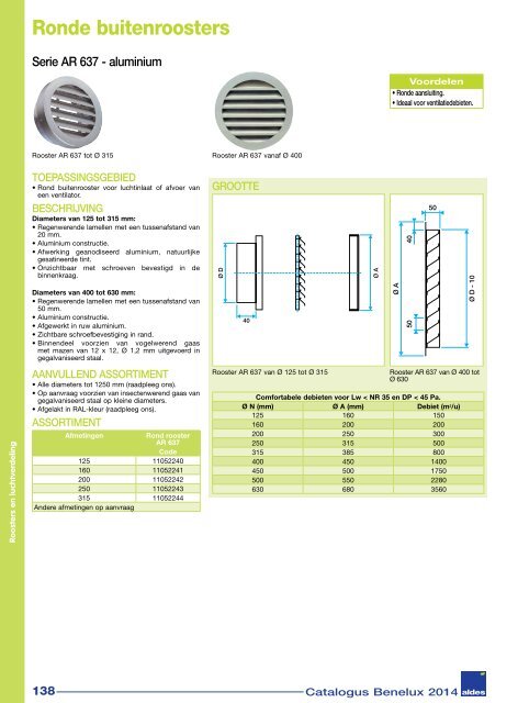 Aldes Catalogus NL 2014-2015