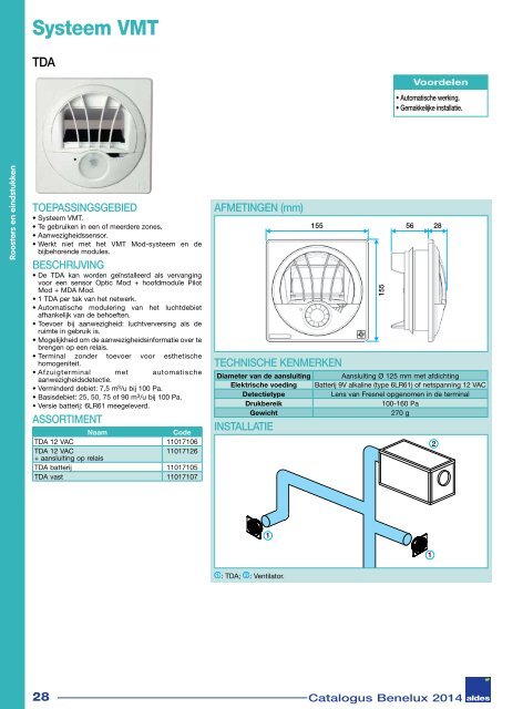 Aldes Catalogus NL 2014-2015