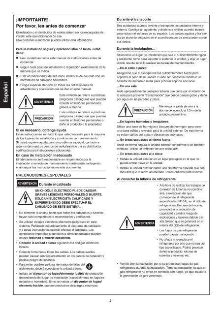 technical & service manual dc inverter multi-system air conditioner