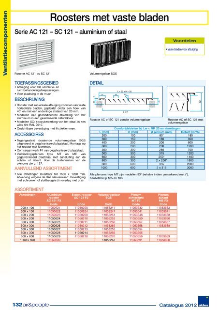 Aldes International Catalogus 2012 NL