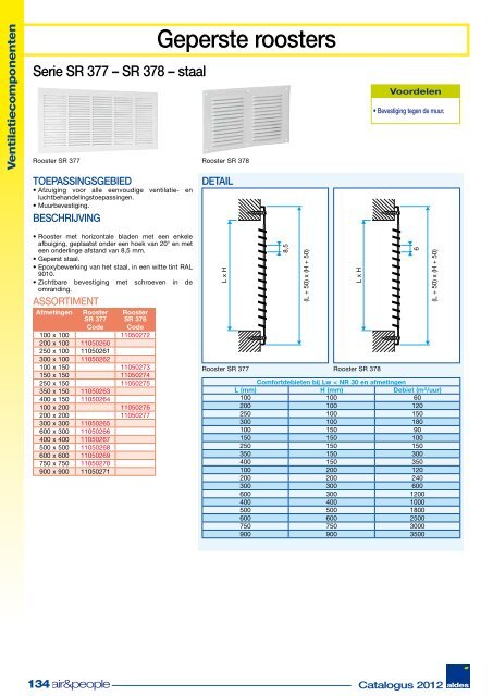 Aldes International Catalogus 2012 NL