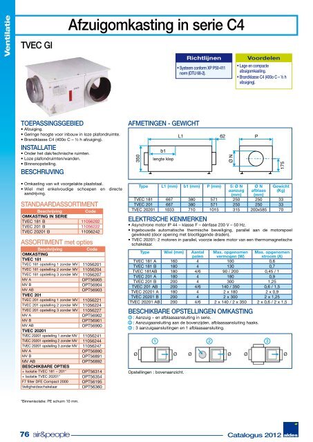 Aldes International Catalogus 2012 NL