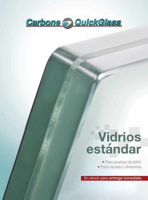 Catálogo Vidrios Estándar Puertas de baño