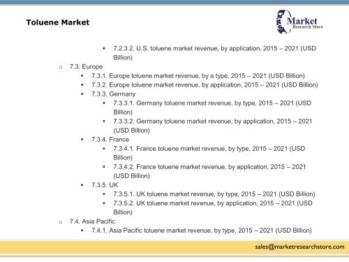 Toluene Market