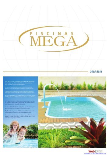 Catálogo Mega Piscinas