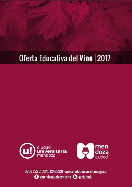 Oferta Educativa del Vino | 2017