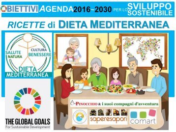 RICETTE di DIETA MEDITERRANEA per i GLOBAL GOALS : strumenti ludo-didattici