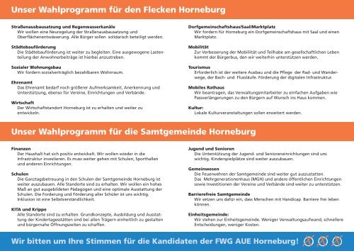 Flyer FWG Horneburg