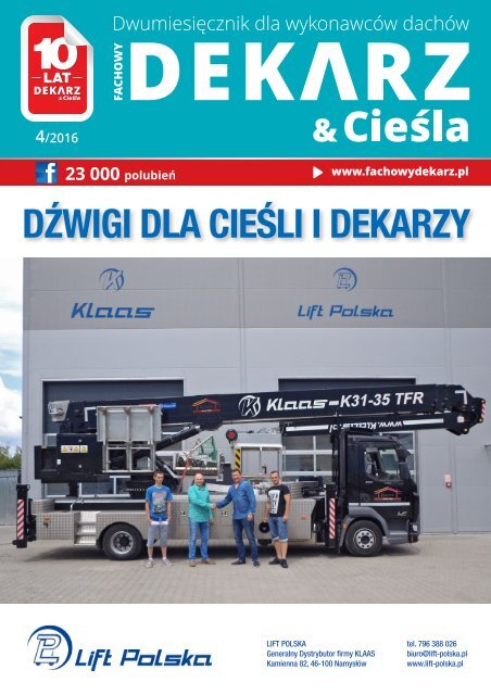 Fachowy Dekarz & Cieśla 2016/4