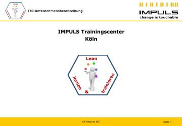 Trainingsansatz IMPULS Trainingscenter