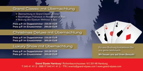 Grand Christmas Show 2016 - Spannend, verrückt und voller Überraschungen!