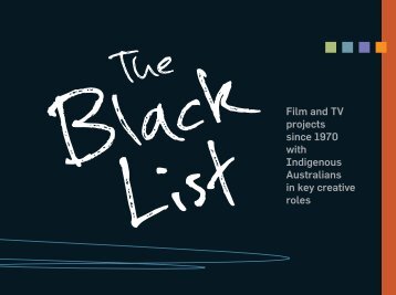 The Black List - Screen Australia